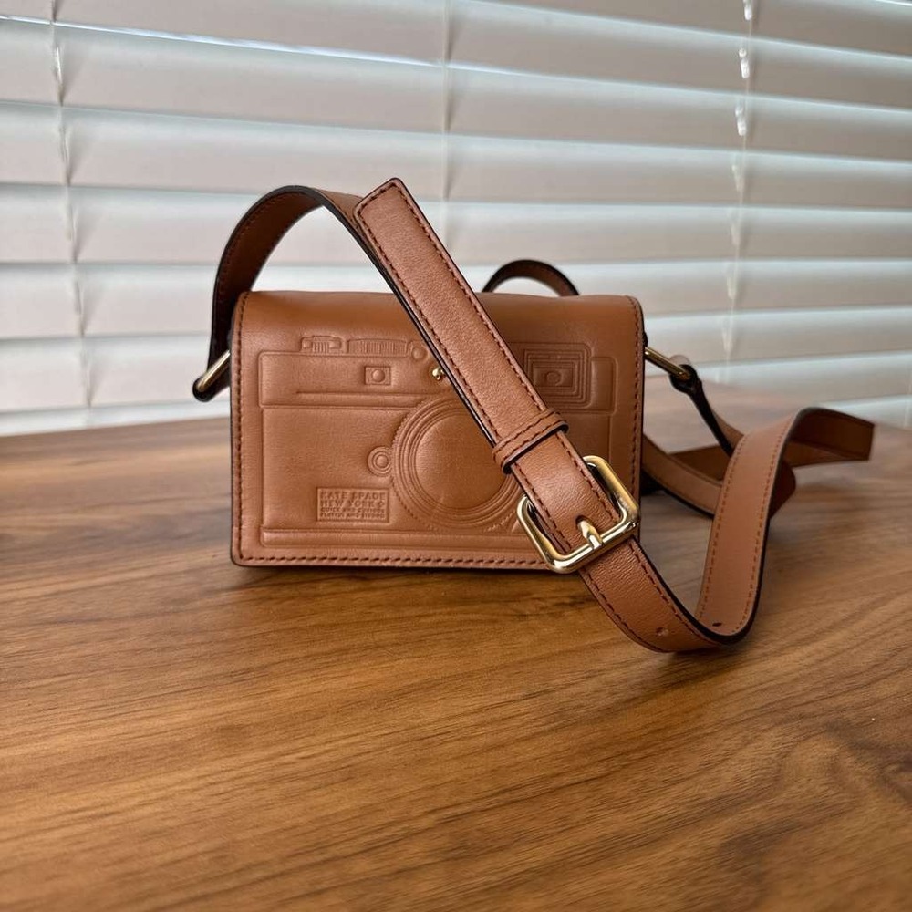 Kate Spade Pocomo Gwen Camera Crossbody Bag Leather Limited Edition - Picture 5 of 14